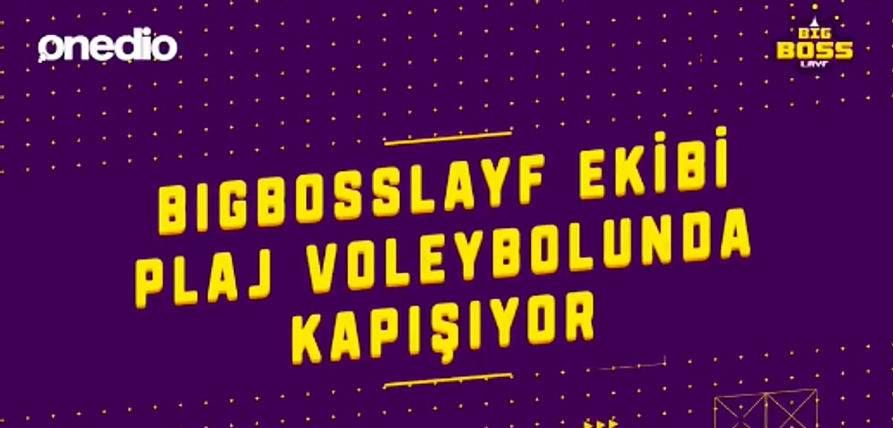 BigBossLayf Ekibi Plaj Voleybolu Oynuyor