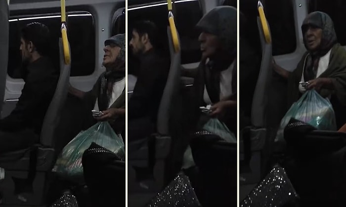 İneceği Yer Geçince İsyan Eden Teyze: 'Niye Getirdin Beni Buraya'