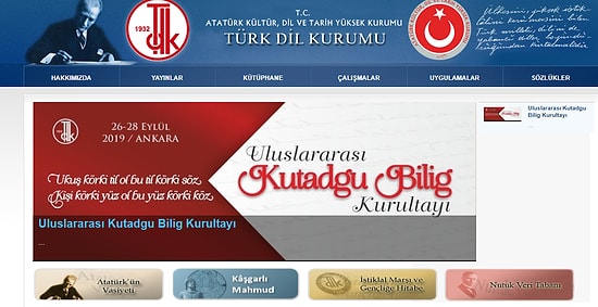 Tekrar Eklendi: Türk Dil Kurumu, Atatürk ile İlgili Bölümleri İnternet Ana Sayfasından Kaldırmıştı