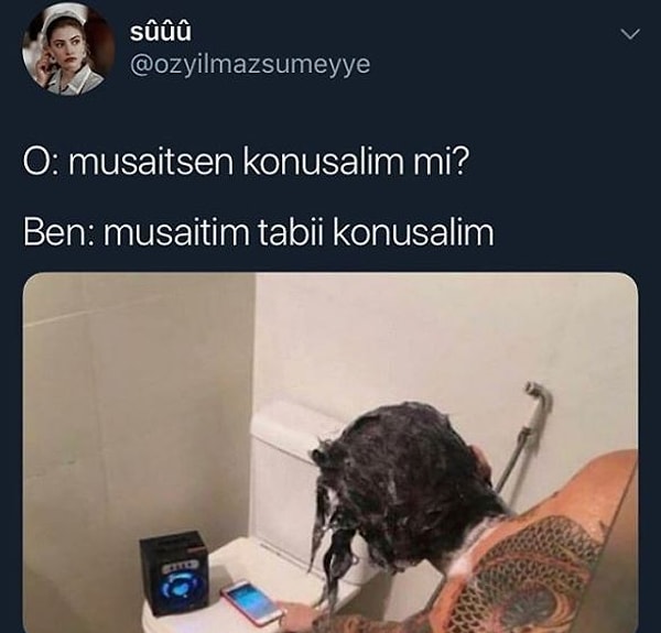 14. Tabii ki, hep müsaitiz ya.