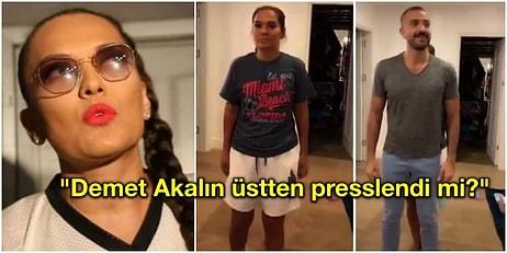 Demet Akalın'ın Ailesiyle Evde Çektiği TikTok Videosundaki Görüntüsü Goygoycuların Eline Düştü