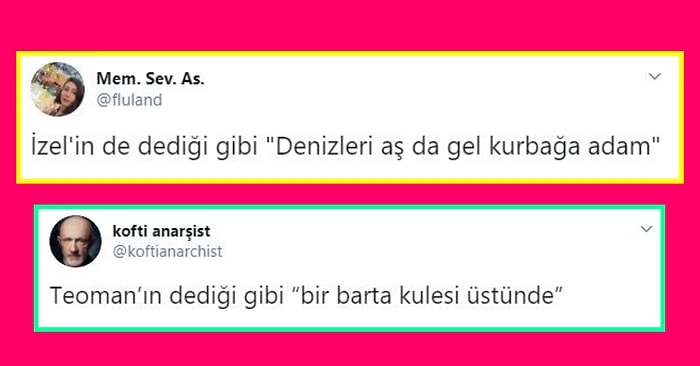 Dilimize Pelesenk Olmuş Şarkıların Sonunu Bir Zamanlar Söylediğimiz Şekilde Değiştirerek Hepimizi Güldüren Kişiler