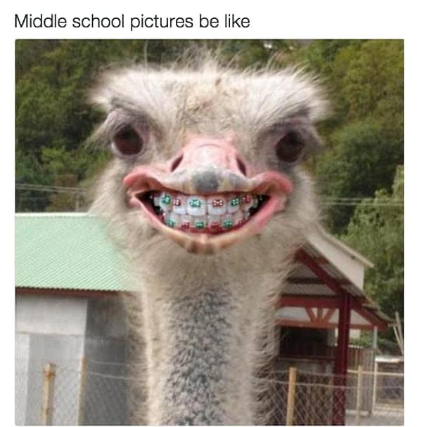 18. Orta okul fotoğraflarınız hep böyle görünüyordu: