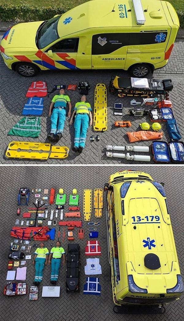 7. Hollanda ambulansları