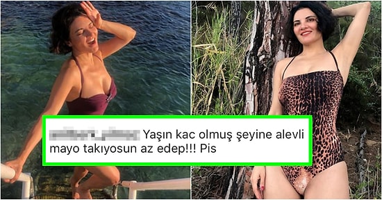 Instagram Hesabından Mayolu Fotoğrafını Paylaşan Göksel'e Ahlak Bekçilerinin Yaptığı Akılalmaz Yorumlar