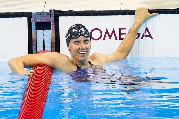 7. Yedi olimpik madalyası bulunan, Amerika'nın en başarılı yüzücülerinden Dana Vollmer, oğullarıyla verdiği pozlarla instagramda çokça beğeni alıyor.