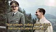 Nazileri İktidara Getiren ve Propaganda Yöntemleriyle Hitler'i Dünyaya Musallat Eden Yalan Ustası: Joseph Goebbels