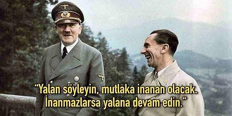 Nazileri İktidara Getiren ve Propaganda Yöntemleriyle Hitler'i Dünyaya Musallat Eden Yalan Ustası: Joseph Goebbels