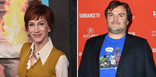 7. Кэти Гриффин и Джек Блэк были вместе в 1992