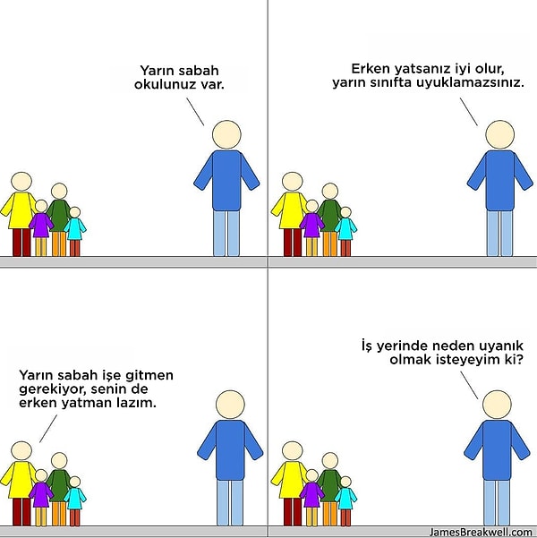 5. Klasik bir pazar akşamı. 😒