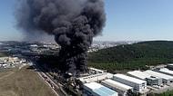 Tuzla'da Bir Fabrikada Yangın Çıktı: Patlamaların Yaşandığı Fabrikada Yaralılar Var