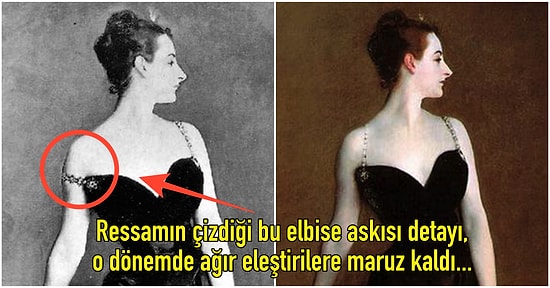 Omuz Askısı Detayı Yüzünden Fransa'da Sansayon Yaratıp Dönemin Sanata Bakışını Değiştiren Tablo: Madam X’in Portresi
