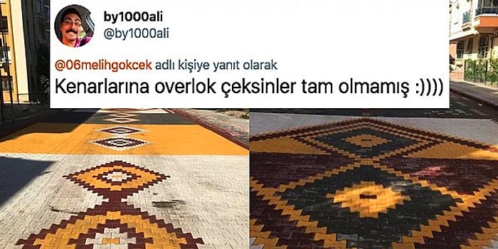 Sokaklarını Dev Bir Kilime Çeviren Pursaklar Belediyesi Tepkilerin Odağında