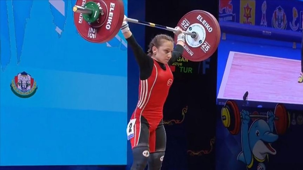 Ülkemizi Gururlandırdı: Milli Halterci Şaziye Erdoğan Dünya Şampiyonu