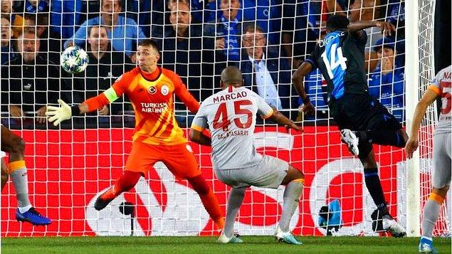 Galatasaray, deplasmanda karşılaştığı Belçika ekibi Club Brugge ile 0-0 berabere kalarak Şampiyonlar Ligi'ne 1 puan alarak başladı.