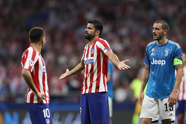 D Grubu'nda Juventus konuk olduğu Atletico Madrid karşısında 2-0 öne geçmesine rağmen sahadan beraberlikle ayrıldı.