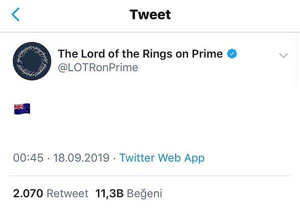 13. The Lord of the Rings dizisinin Yeni Zelanda’da çekileceği onaylandı.