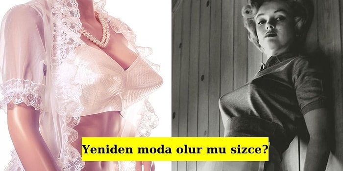 Geçmiş Zamanlarda Kadınların Giydiği Bu Füze Gibi Olan Sütyeni Görünce Yeniden Moda Olmaması İçin Dua Edeceksiniz!