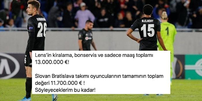 Kara Gece! Slovan Bratislava-Beşiktaş Maçında Yaşananlar ve Tepkiler
