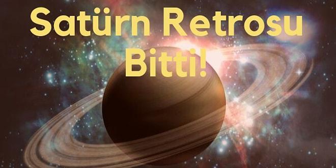 18 Eylül'de Satürn Retrosu Bitti! Burcunu Seç, Seni Neler Beklediğini Söyleyelim!