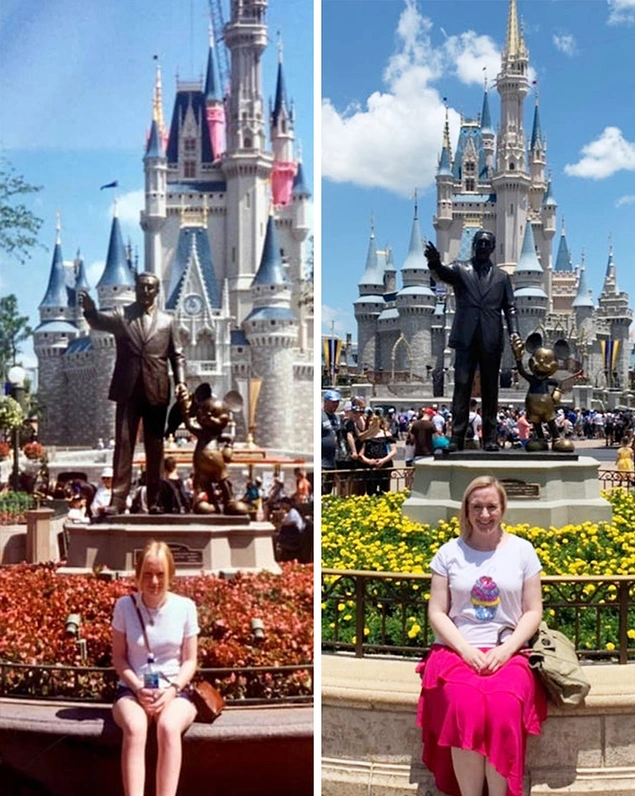 “Annem beni 15 yaşımdayken, 1996'da, Walt Disney World'e götürdü. Bu yaz, 38 yaşımda, kendi çocuklarımla tekrar gittim.”