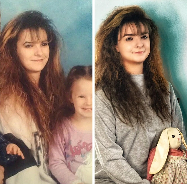 “Annemin gençliği ve ben.”