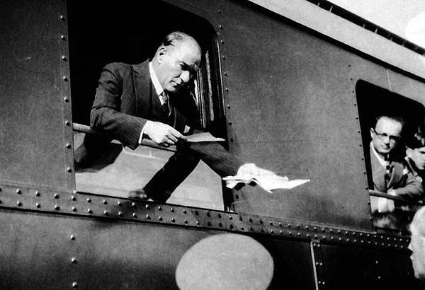 1. Evet, başlıyoruz! Atatürk'ün 1935-1938 yılları arasında, yurt gezilerinde kullandığı trenin adı nedir?