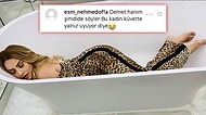 Bu Neydi Şimdi? Verdiği Küvet Pozuyla Gündem Olan Hadise'ye Gelen Birbirinden Komik Tepkiler