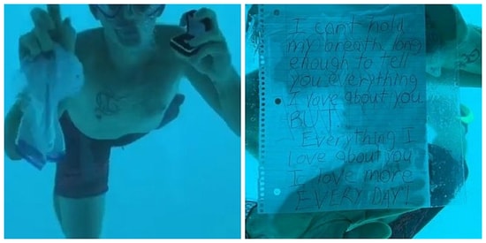 Kız Arkadaşına Su Altında Evlenme Teklif Ederken Boğuldu: 'Sana Olan Sevgimi Anlatabilecek Kadar Nefesimi Tutamam'