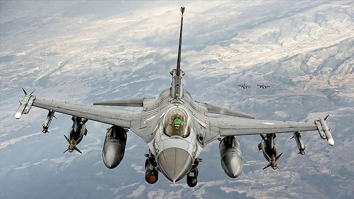 Milli Savunma Bakanlığı Duyurdu: F-16'lar Suriye'de Uçtu