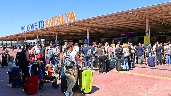 2018'de Türkiye'ye toplam 1 milyon 155 bin turist taşıdı.