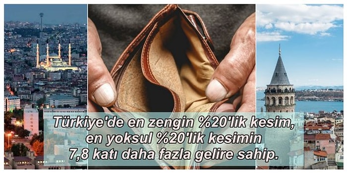 TÜİK Gelir ve Yaşam Koşulları Araştırması Sonuçlarını Açıkladı: 'Gelir Dağılımı Eşitsizliğinin En Yüksek Olduğu Bölge İstanbul'