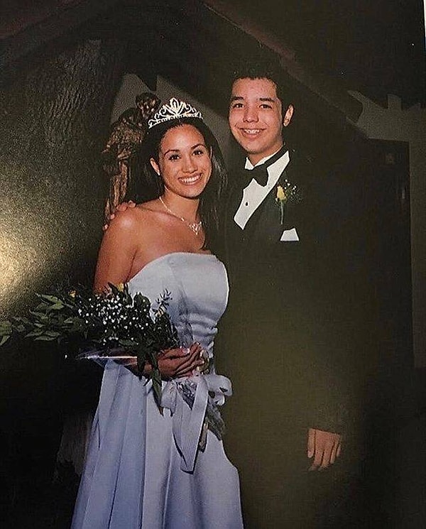 17-летняя Меган Маркл стала Королевой бала в 1998 году