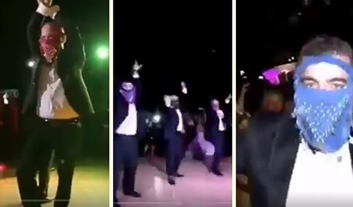 Damat ve Arkadaşlarından Düğünde Unutulmayacak Bir Mezdeke Dans Şovu!