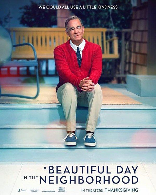 4. Tom Hanks’in yeni filmi ''A Beautiful Day in the Neighborhood’'dan ilk poster yayınlandı.