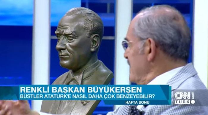 Atatürk'ün Bire Bir Büstünü Yapan Yılmaz Büyükerşen, O Büstün Hikayesini Anlattı!