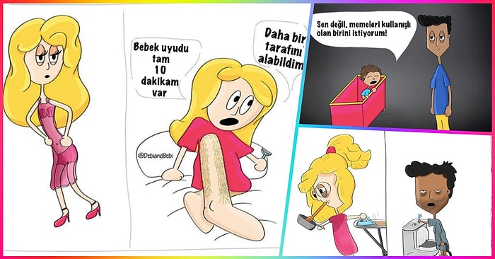 Ebeveynlerin Günlük Hayatlarını En Doğal Halleri ile Kaleme Alan İllüstratörün Çizimlerinde Kendinizi Bulacağınız Kesin!