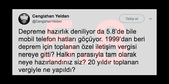İstanbul'da Yaşanan Şiddetli Deprem Sonrasında Duygularımıza Tercüman Olan Paylaşımlar