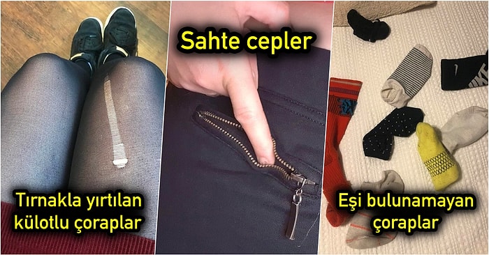 Nereye Gidiyor Bu Çoraplar? Günlük Hayatta Kıyafetler Konusunda Çekmediğimiz Dertle Çile Kalmadığının 23 Kanıtı