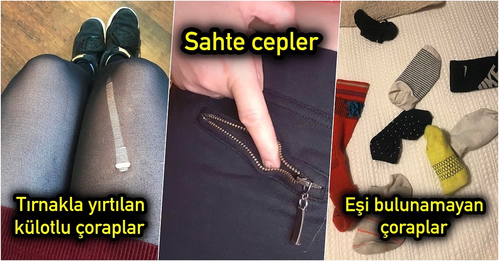 Nereye Gidiyor Bu Çoraplar? Günlük Hayatta Kıyafetler Konusunda Çekmediğimiz Dertle Çile Kalmadığının 23 Kanıtı