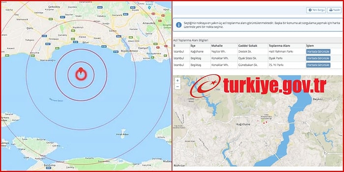 İstanbul ve Tüm Türkiye'de Mahalle Mahalle Tüm Acil Toplanma Alanlarına Nereden Bakabileceğinizi Biliyor musunuz?