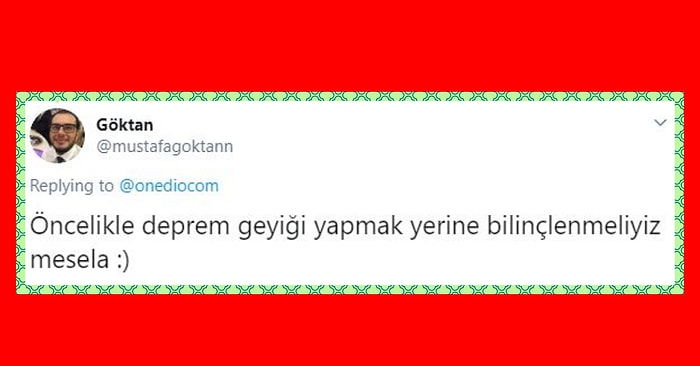 Depreme Karşı Alınması Gereken Önlemleri Bir Bir Sıralarken Bazı Gerçekler Üzerine Düşünmemizi Sağlayan Takipçilerimiz
