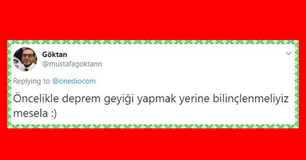Depreme Karşı Alınması Gereken Önlemleri Bir Bir Sıralarken Bazı Gerçekler Üzerine Düşünmemizi Sağlayan Takipçilerimiz