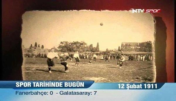 İki takım arasında geride kalan maçlarda en farklı skorlu galibiyeti, 7-0'lık sonuçla Galatasaray aldı.
