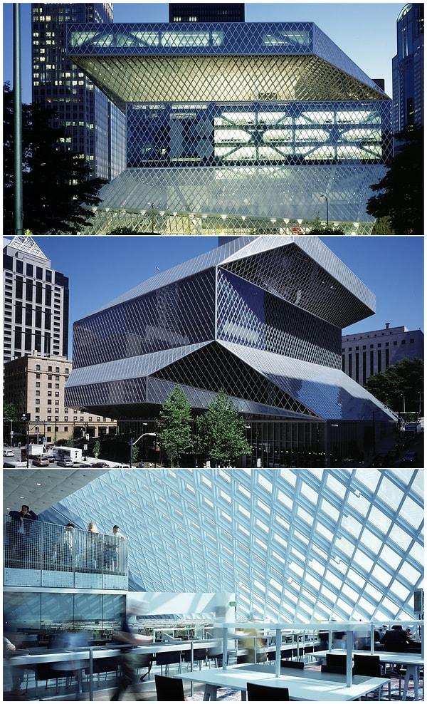 4. Seattle Halk Kütüphanesi, ABD