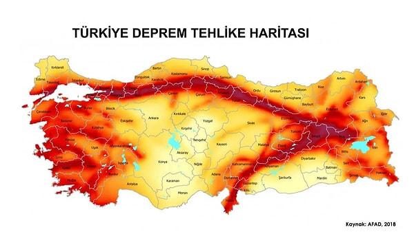 Türkiye deprem açısından riskli mi?