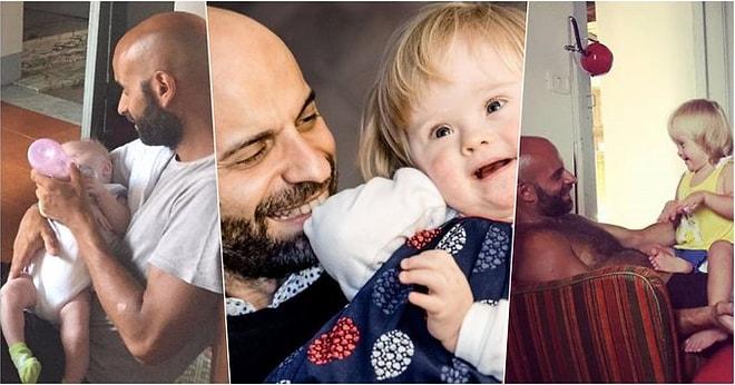 20 Ailenin Reddettiği Down Sendromlu Bebek Alba'ya Tek Başına Babalık Eden Luca'nın Hikayesi Kalbinizi Eritecek!