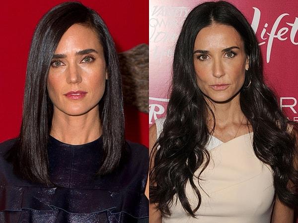 13. Jennifer Connelly ve Demi Moore. Hangisi hangisi?