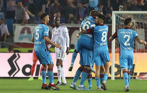 Bu galibiyetin ardından puanını 9'a çıkaran ev sahibi Trabzonspor 5. sıraya yükselirken, konuk ekip Beşiktaş 5 puanla kendisine 15. sırada yer buldu.