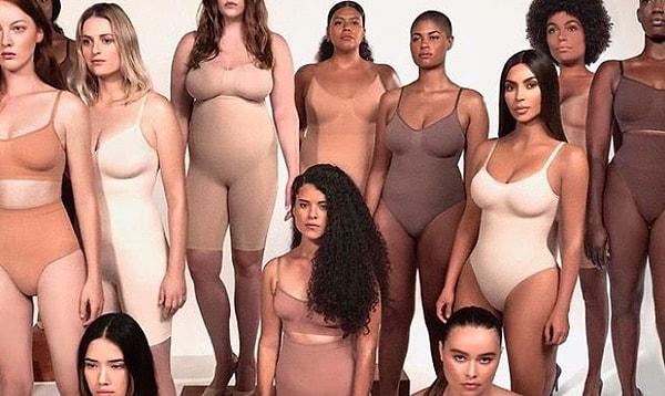 Kim Kardashian'ın yeni korse markası Skims'in üretiminin Türkiye'de yapıldığını öğrenen diaspora, Twitter'da bunun sebebini sordu.